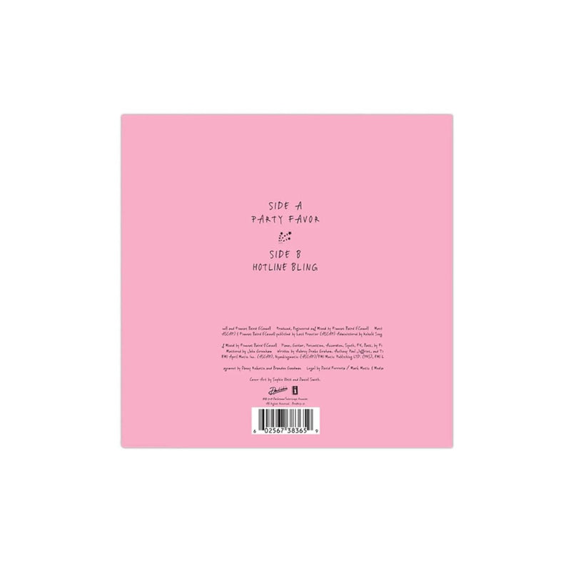 Billie Eilish - Party Favour / Hotline Bling (7" Pink Colored Vinyl) [Import] - Vinyl