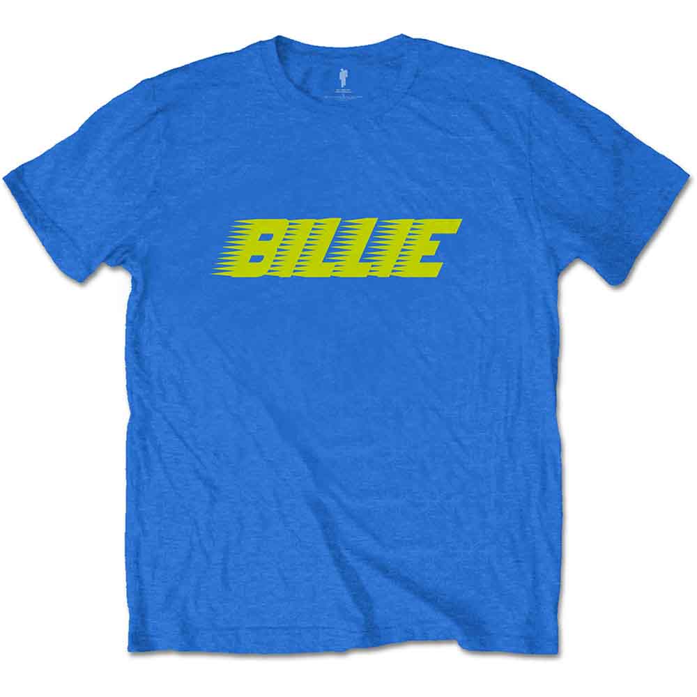 Billie Eilish - Racer Logo - T-Shirt Blue
