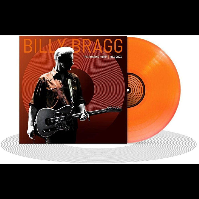 Billy Bragg - Orange Vinyl) The Roaring Forty | 1983-2023 (Deluxe Edition - Vinyl