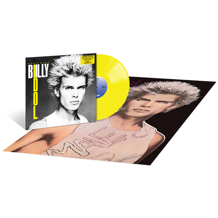 Billy Idol - Don't Stop (Extended Play) (Limited Edition, "Lemon Jelly" Colored Vinyl) - Vinyl