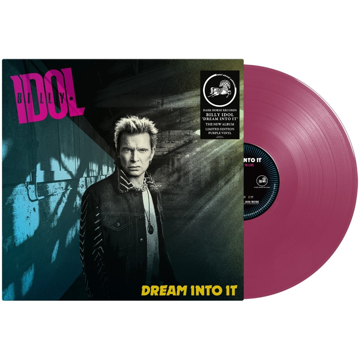 Billy Idol - Dream Into It (Indie Exclusive, Purple Colored Vinyl, Limited Edition) - Vinyl