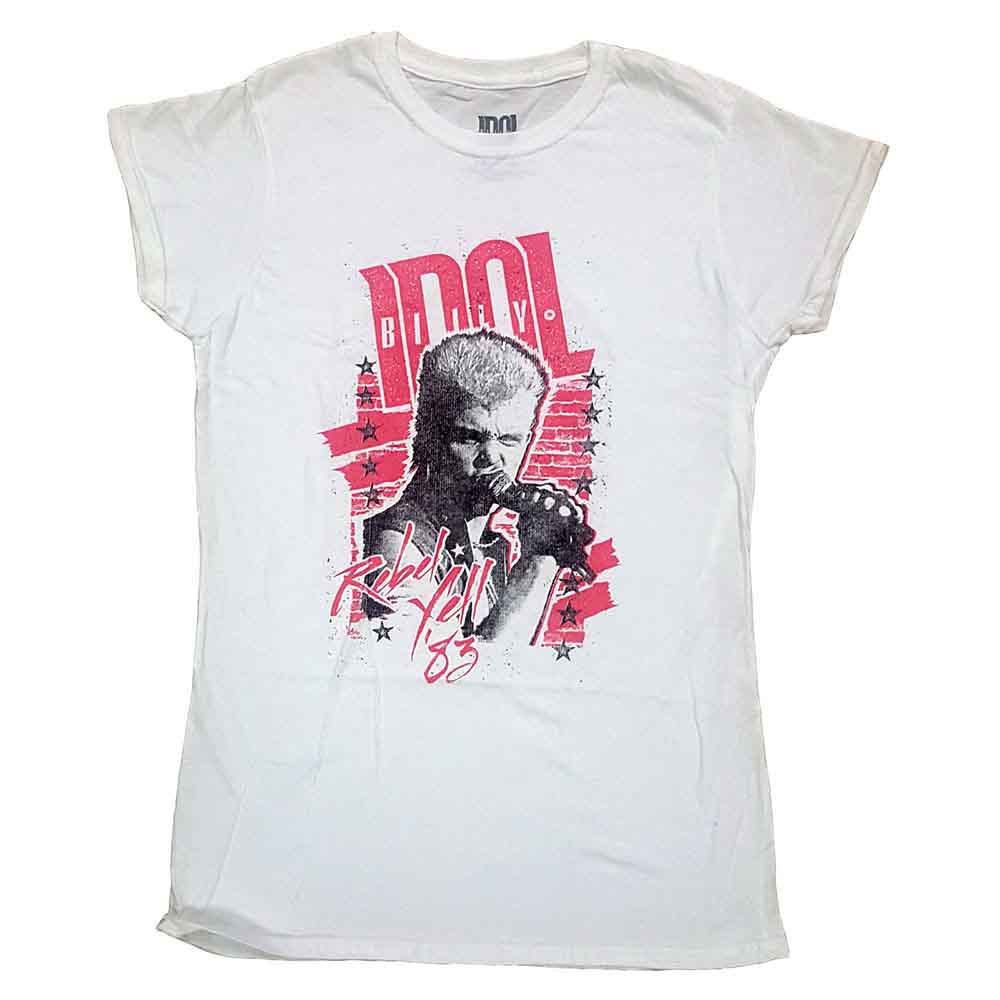 Billy Idol - Rebel Yell - T-Shirt White