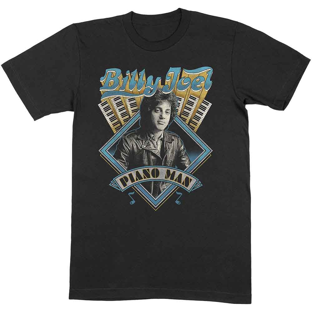 Billy Joel - Piano Man - T-Shirt Black