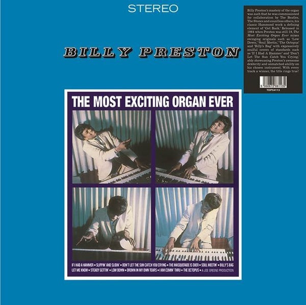 Billy Preston - The Most Exciting Organ Ever - Vinyl
