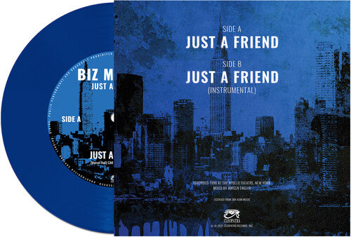 Biz Markie - Just A Friend (Colored Vinyl, Blue, Remixed, Remastered) (7" Single) - Vinyl