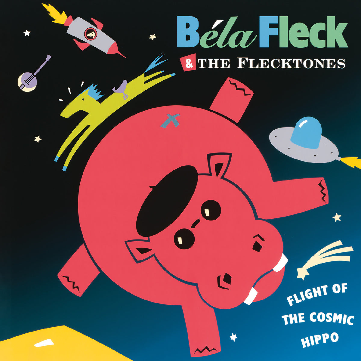 Béla & The Flecktones Fleck - Flight Of The Cosmic Hippo (Remastered) (Cobalt Blue Vinyl) - Vinyl