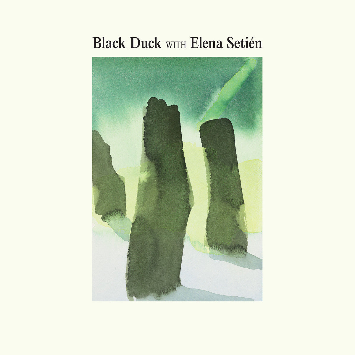 Black Duck With Elena Setién - Black Duck With Elena Setién (Indie Exclusive, Coke Bottle Clear Vinyl) - Vinyl