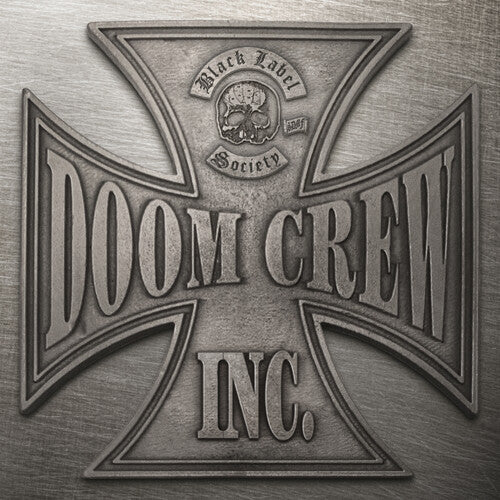 Black Label Society - Doom Crew Inc. "Indie Variant" (Clear & Black Ice w/ Grey/ White Splatter) - Vinyl
