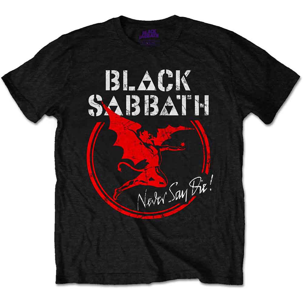 Black Sabbath - Archangel Never Say Die - T-Shirt Black