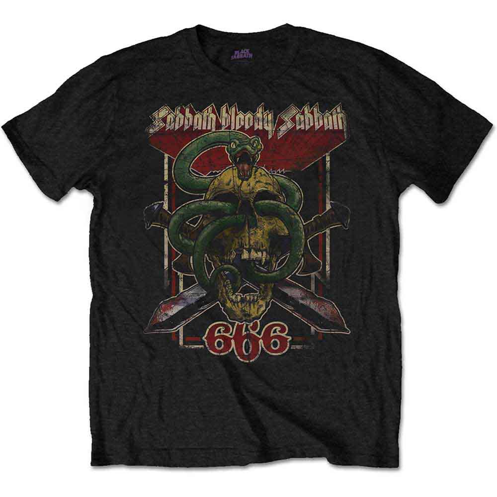 Black Sabbath - Bloody Sabbath 666 - T-Shirt Black