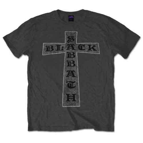 Black Sabbath - Cross - T-Shirt Grey