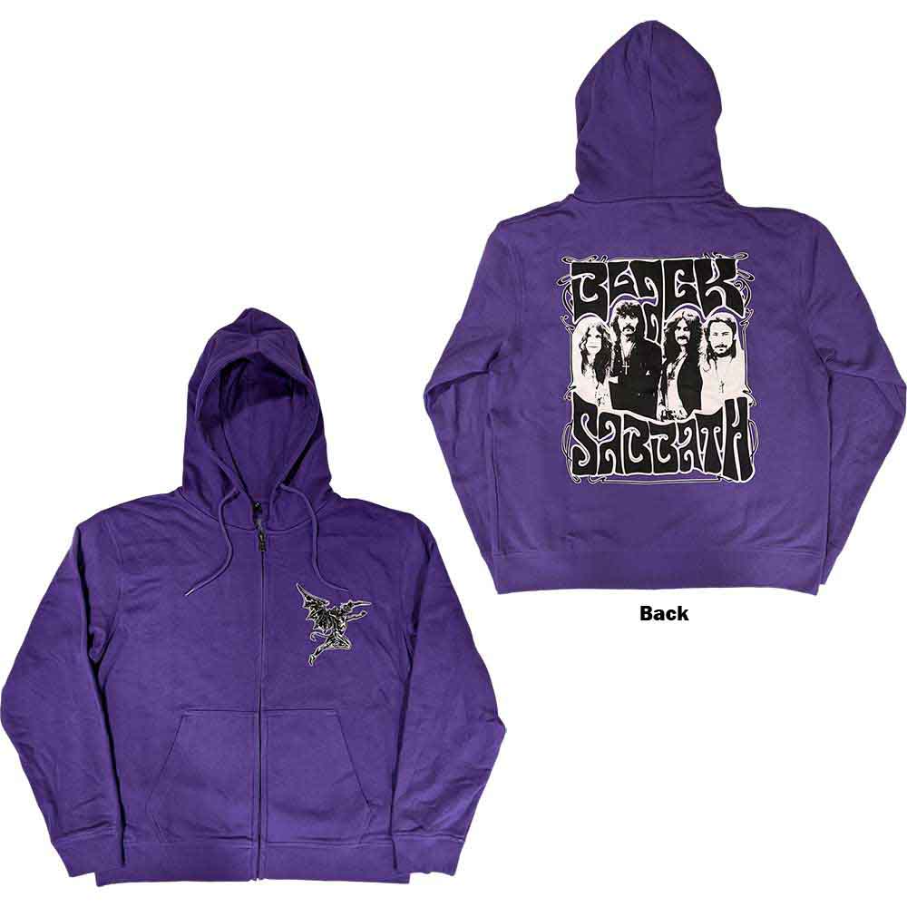 Black Sabbath - Henry Pocket Logo - Sweatshirt Purple