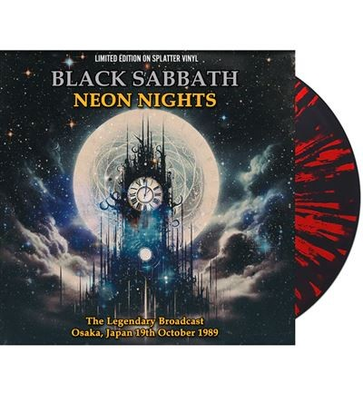 Black Sabbath - Neon Nights: Japan 1989 (Black & Red Splatter Vinyl) [Import] - Vinyl