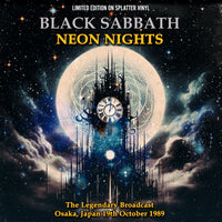Black Sabbath - Neon Nights: Japan 1989 (Black & Red Splatter Vinyl) [Import] - Vinyl