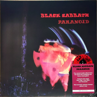 Black Sabbath - Paranoid (Limited Edition, Red & Black Splatter Colored Vinyl) [Import] - Vinyl