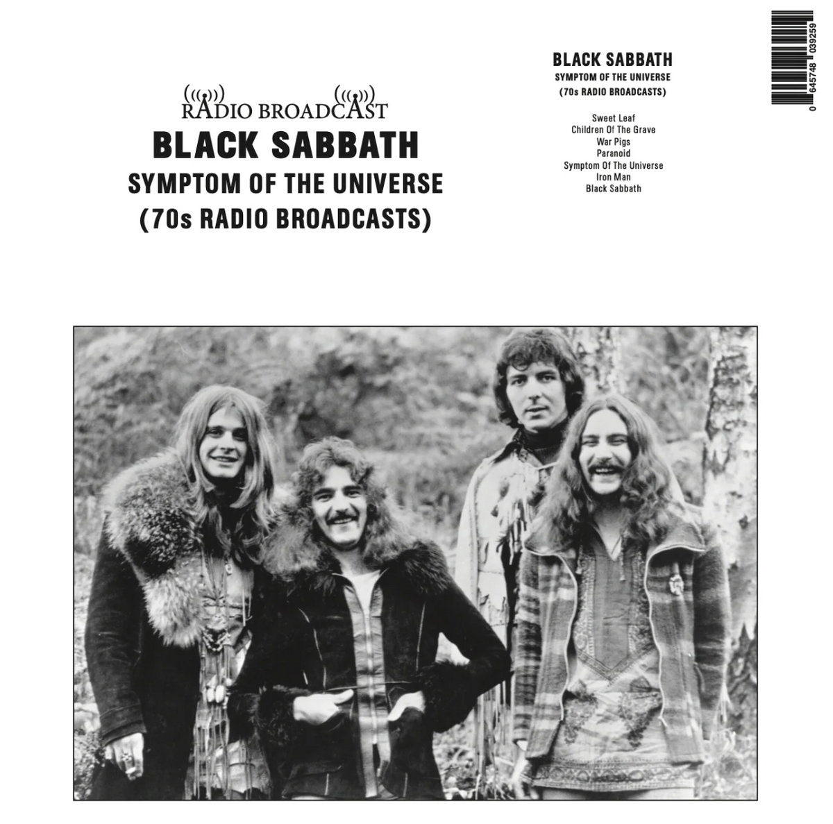 Black Sabbath - Symptom Of The Universe (70s Radio Broadcast) [Import] - Vinyl