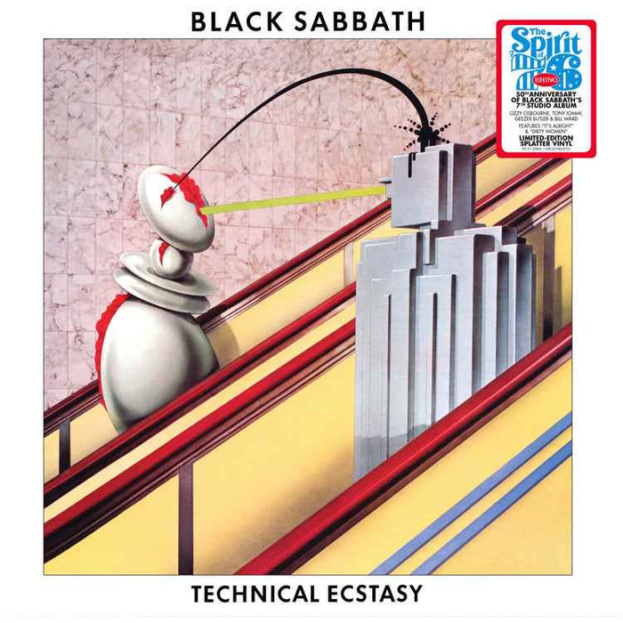 Black Sabbath - Technical Ecstasy (Spirit Of '76, Brick & Mortar Exclusive) (Clear With Green/Black Splatter Colored Vinyl) - Vinyl