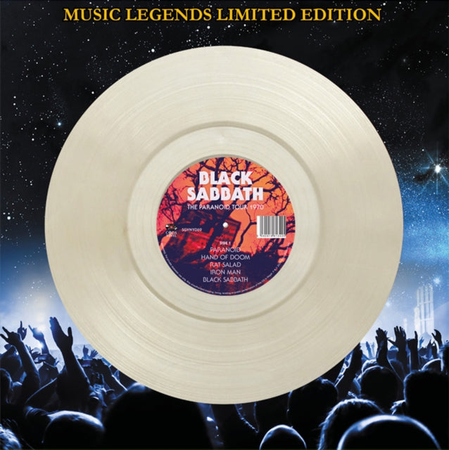 Black Sabbath - The Paranoid Tour 1970 (Clear Vinyl) [Import] - Vinyl
