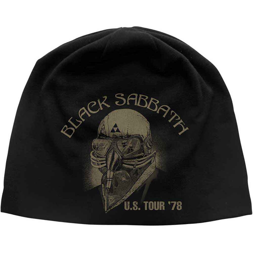 Black Sabbath - Us Tour '78 JD Print - Hat Black