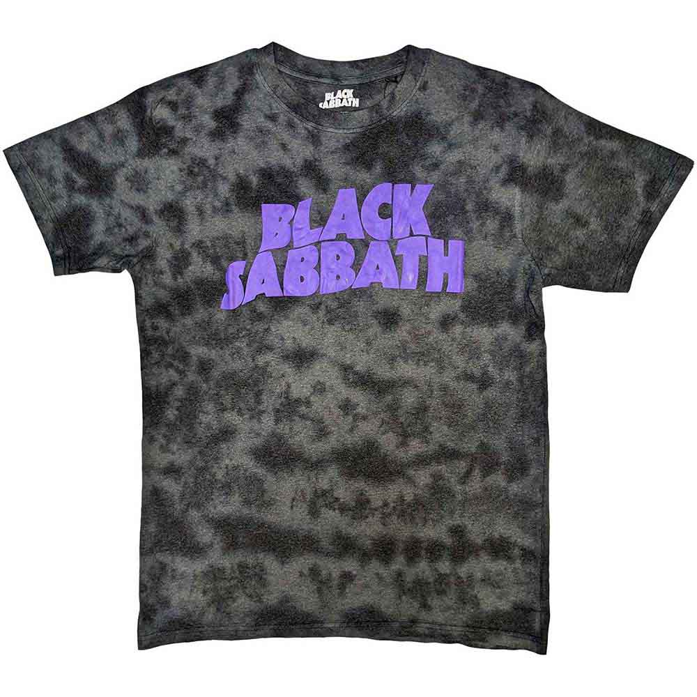 Black Sabbath - Wavy Logo - T-Shirt Black