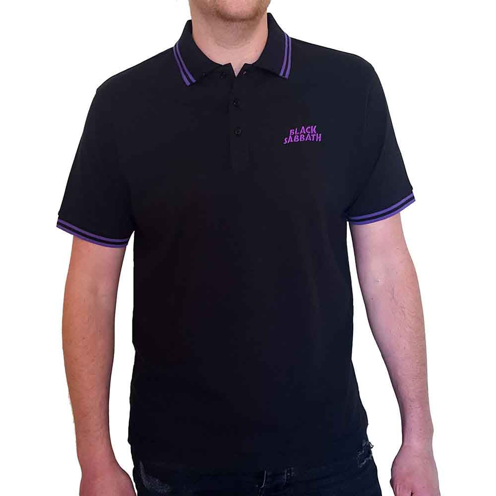 Black Sabbath - Wavy Logo - T-Shirt Black