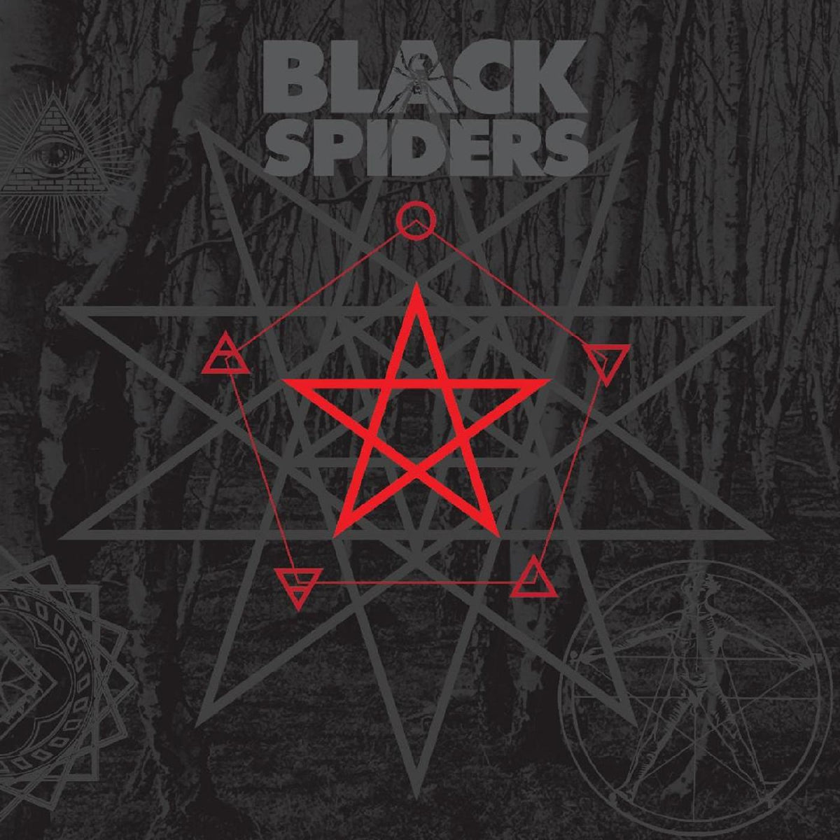 Black Spiders - Black Spiders (SILVER VINYL) - Vinyl