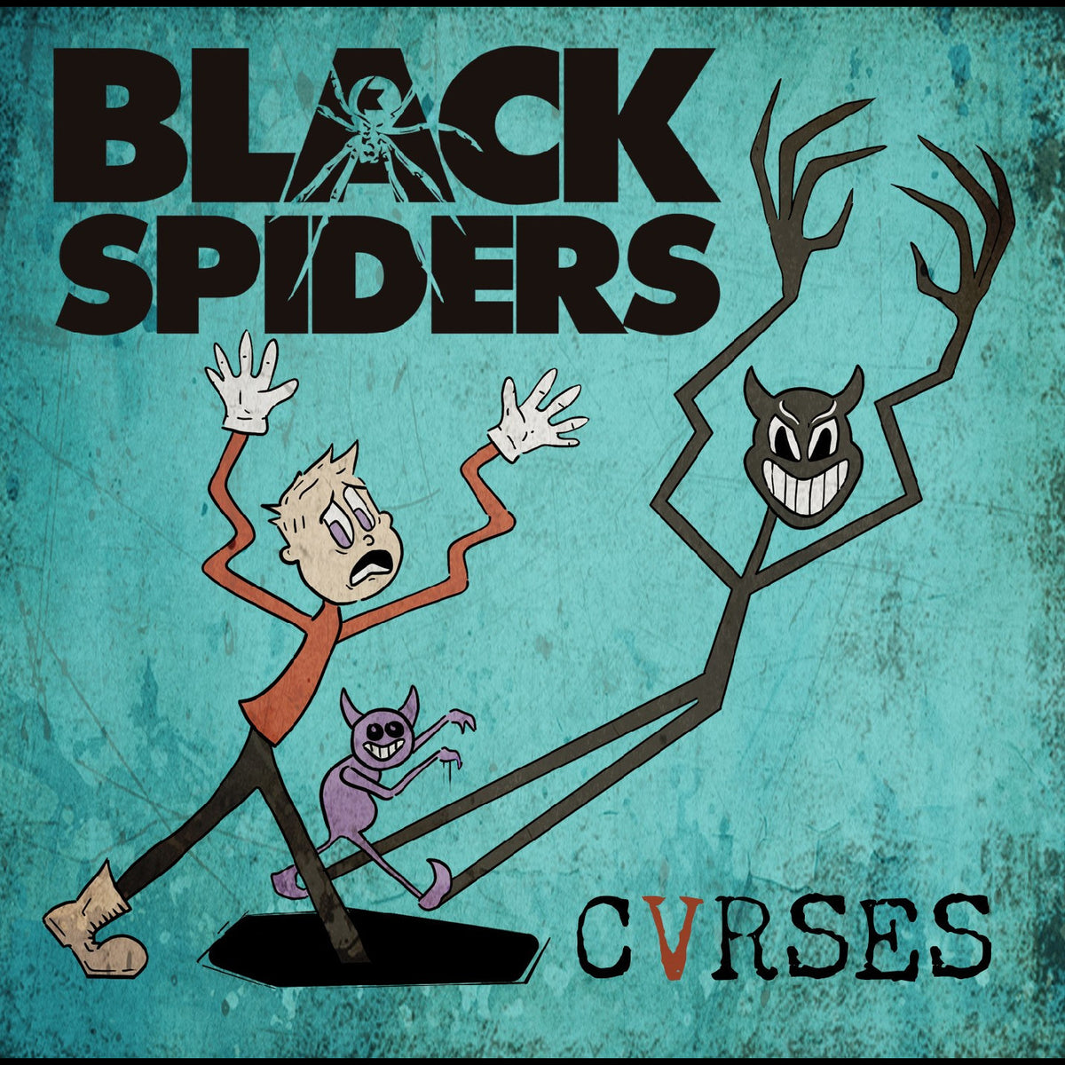 Black Spiders - Cvrses - Vinyl
