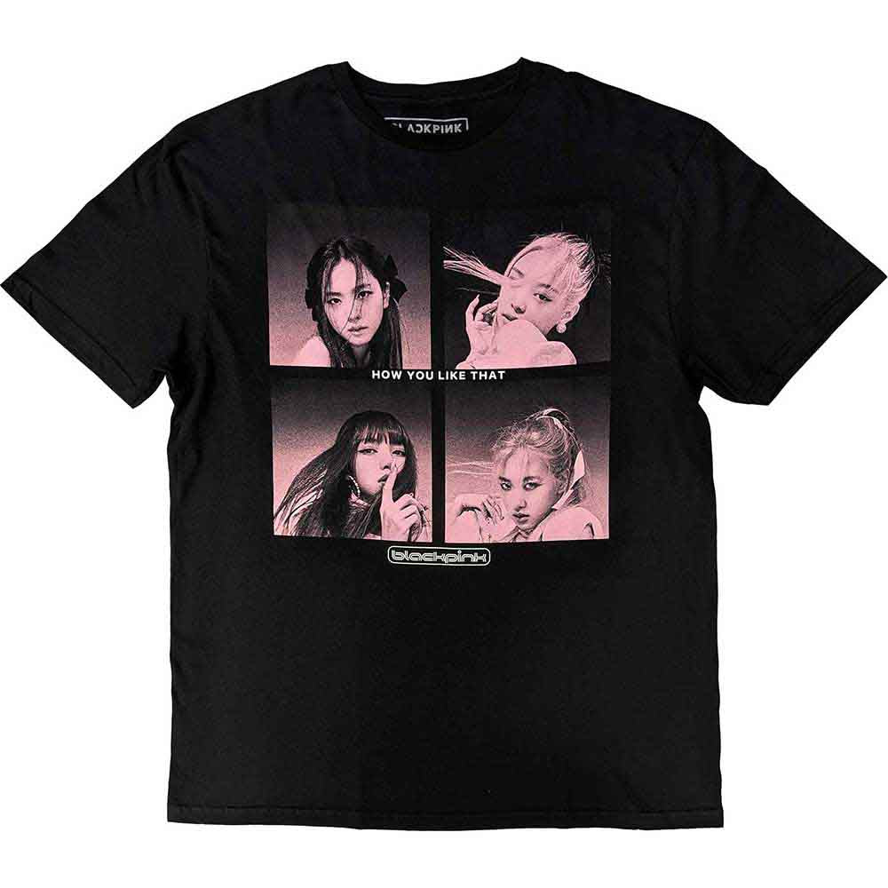 BLACKPINK - How You Like That - T-Shirt Black