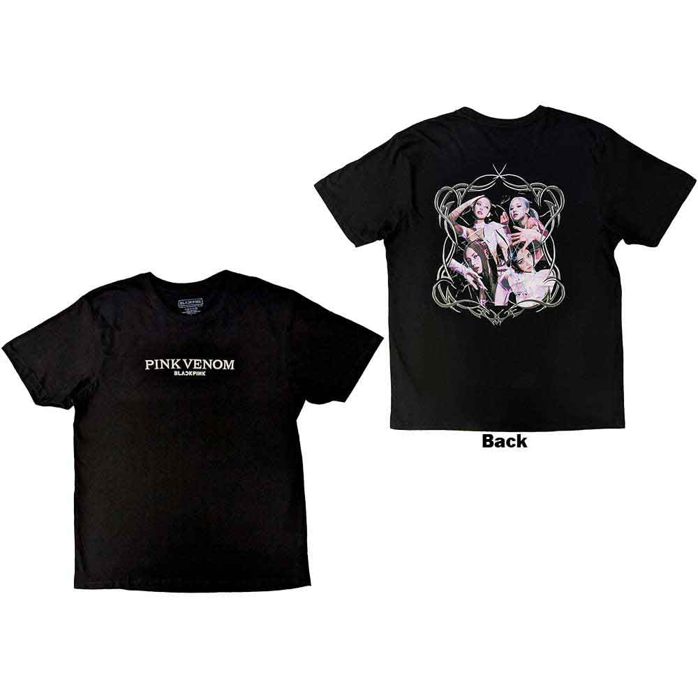 BLACKPINK - Pink Venom - T-Shirt Black