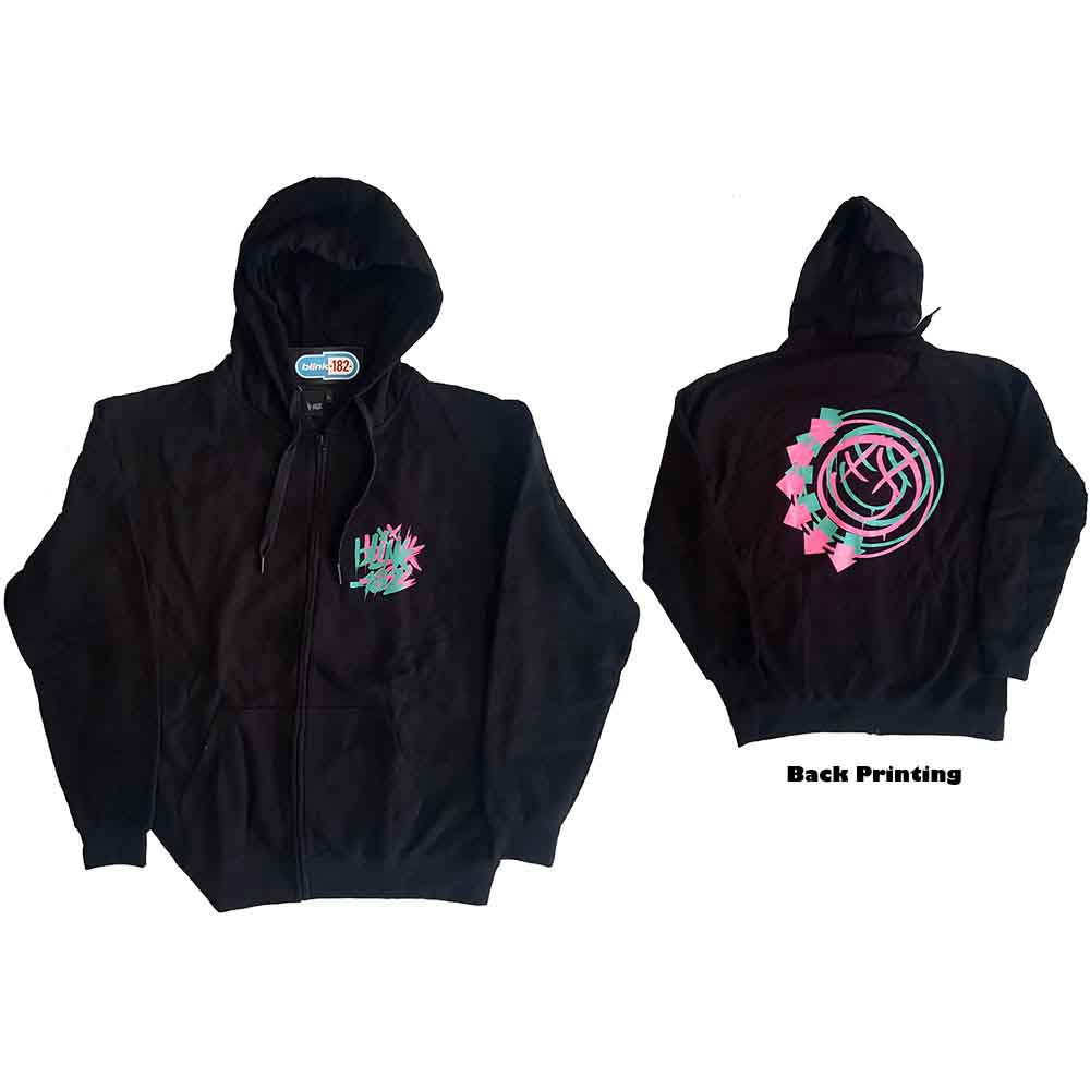 Blink-182 - Double Six Arrow Smile - Sweatshirt Black