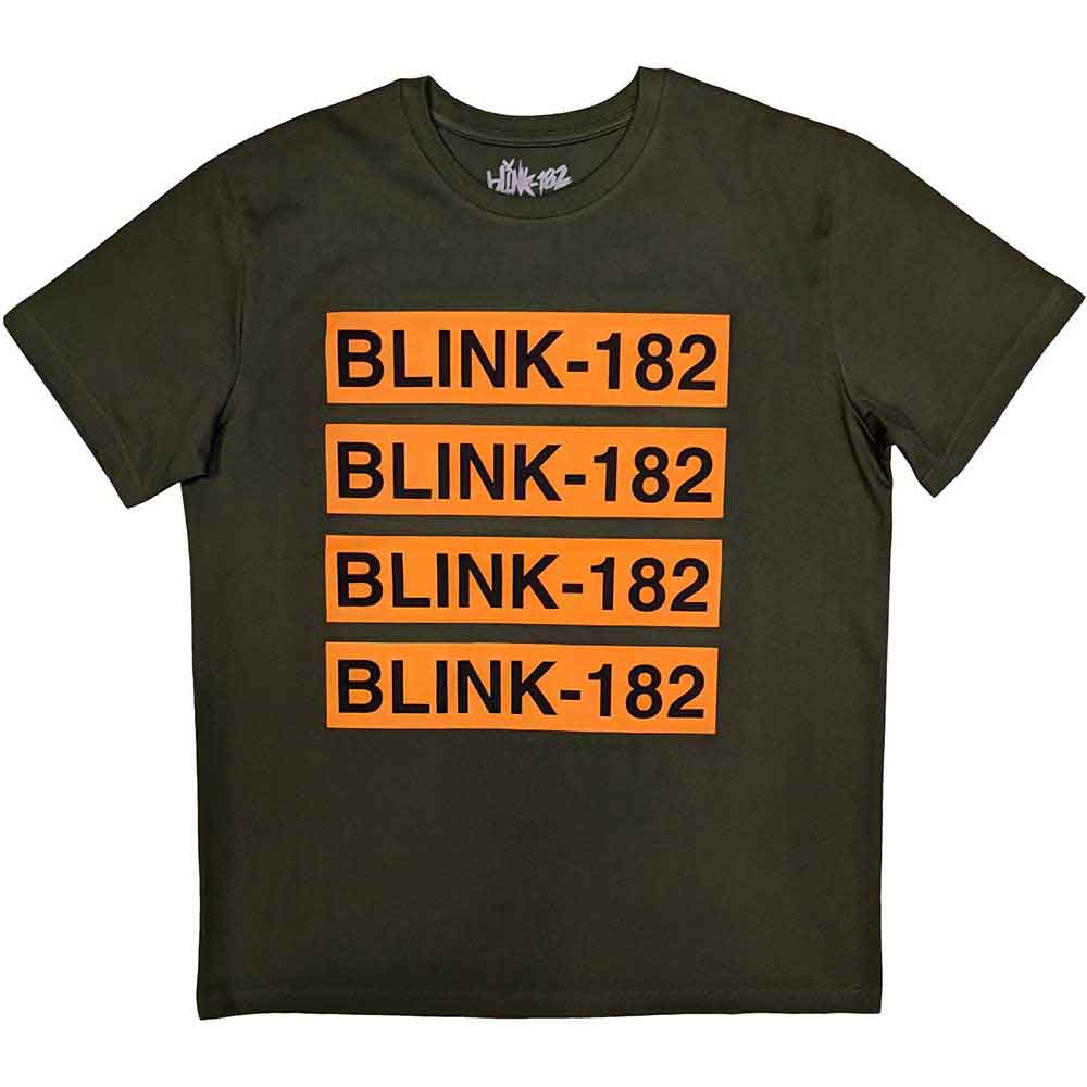 Blink-182 - Log Repeat - T-Shirt Green