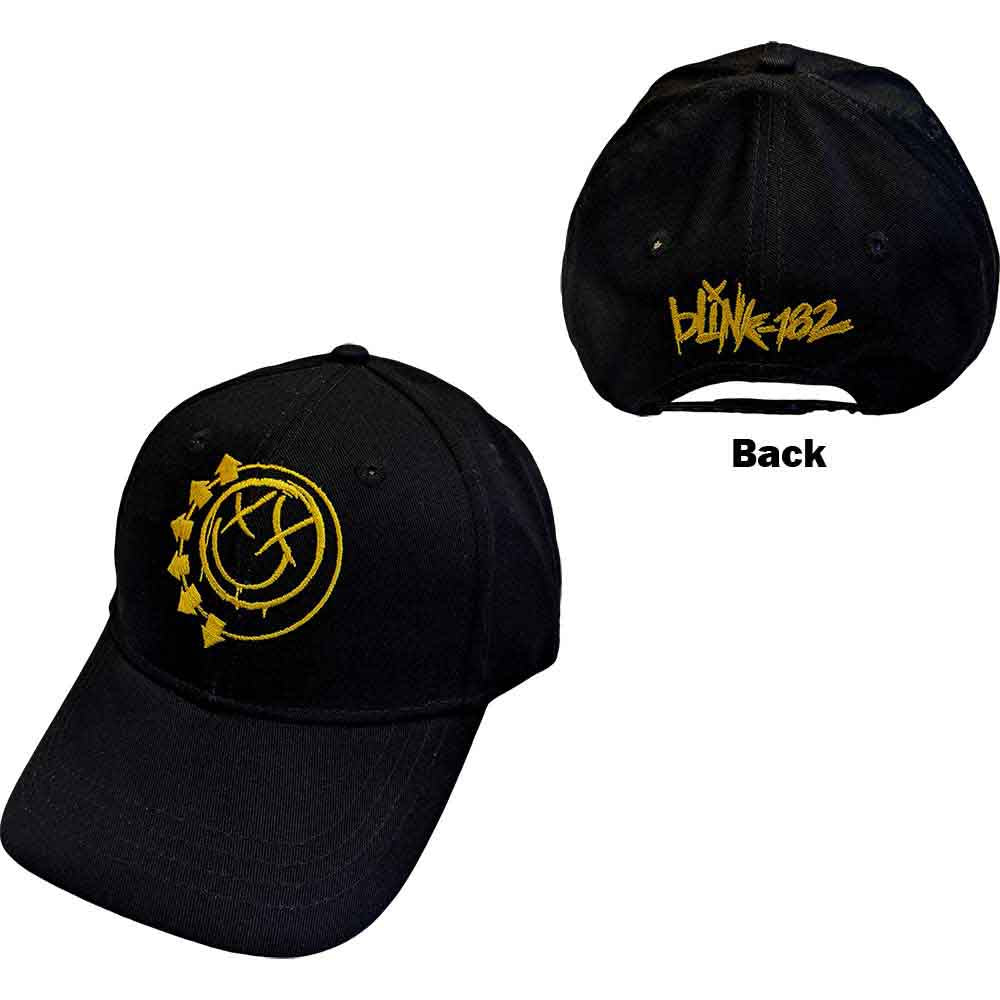 Blink-182 - Yellow Six Arrow Smile - Hat Black
