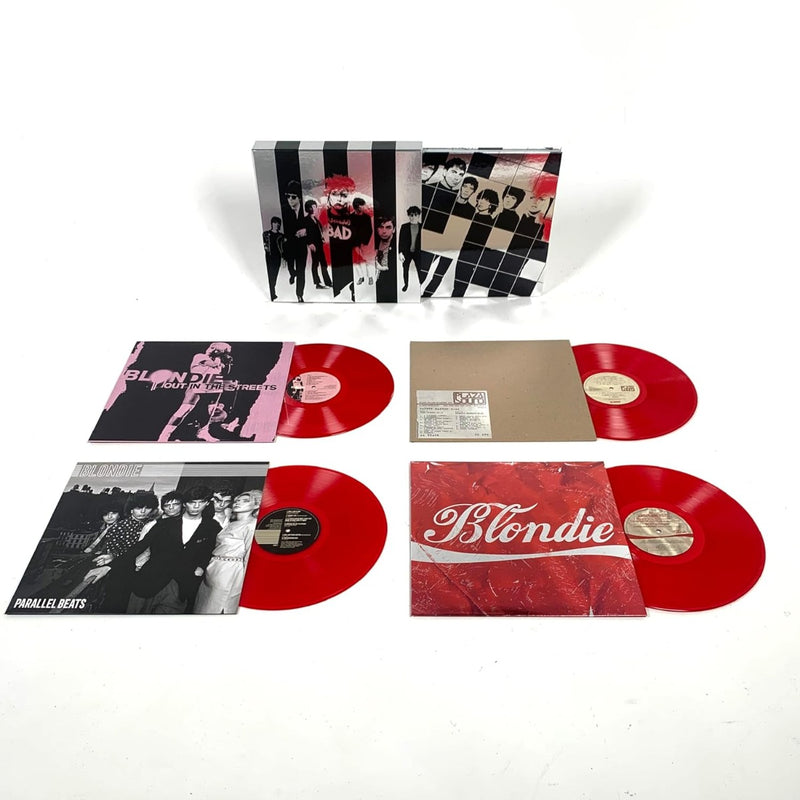 Blondie - Against The Odds: 1974-1982 (Deluxe Edition) (Limited Edition, Transparent Red Vinyl) (Box Set) (4 Lp's) - Vinyl