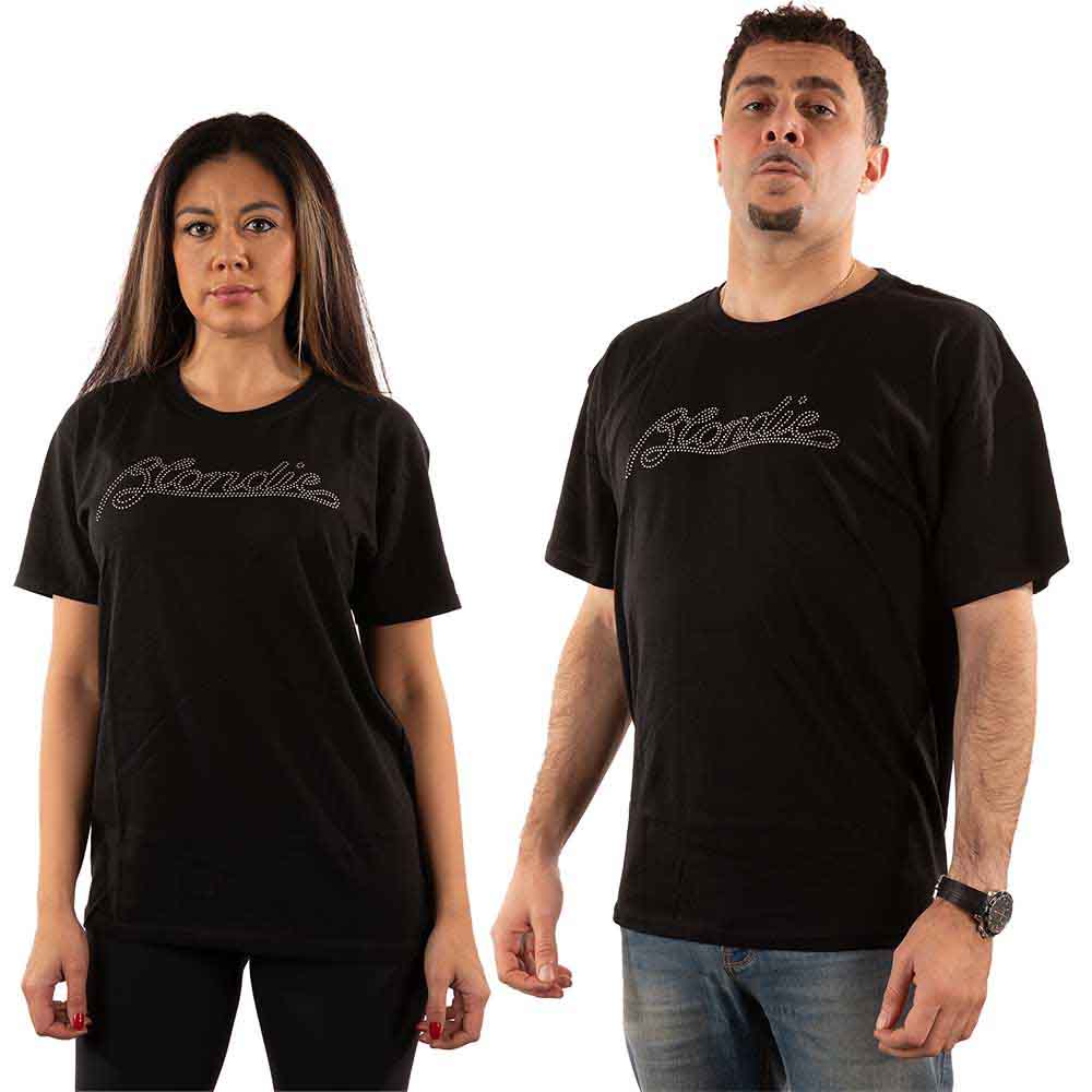 Blondie - Logo - T-Shirt Black