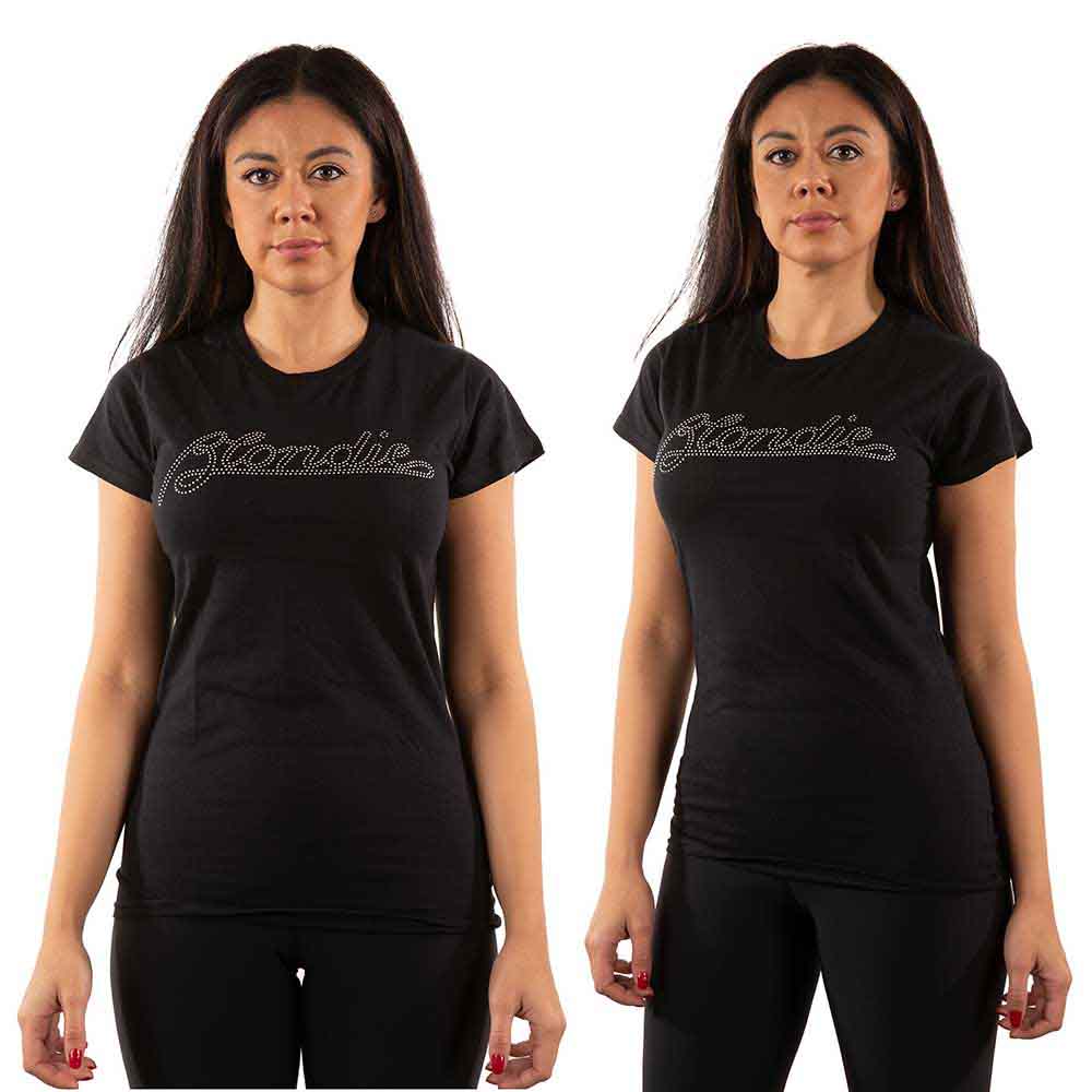 Blondie - Logo - T-Shirt Black