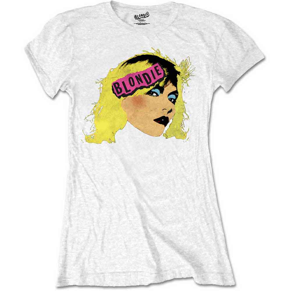 Blondie - Punk Logo - T-Shirt White
