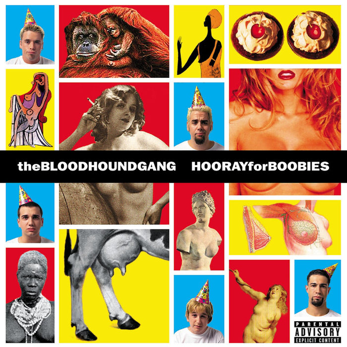 Bloodhound Gang - Hooray For Boobies: 20th Anniversary Edition (Blue/White/Yellow Splatter Colored Vinyl) (2 Lp's) - Vinyl