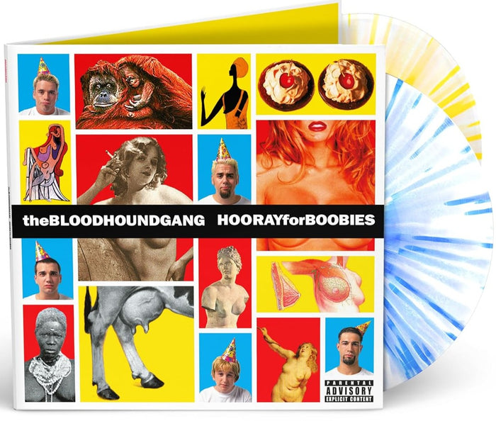 Bloodhound Gang - Hooray For Boobies: 20th Anniversary Edition (Blue/White/Yellow Splatter Colored Vinyl) (2 Lp's) - Vinyl