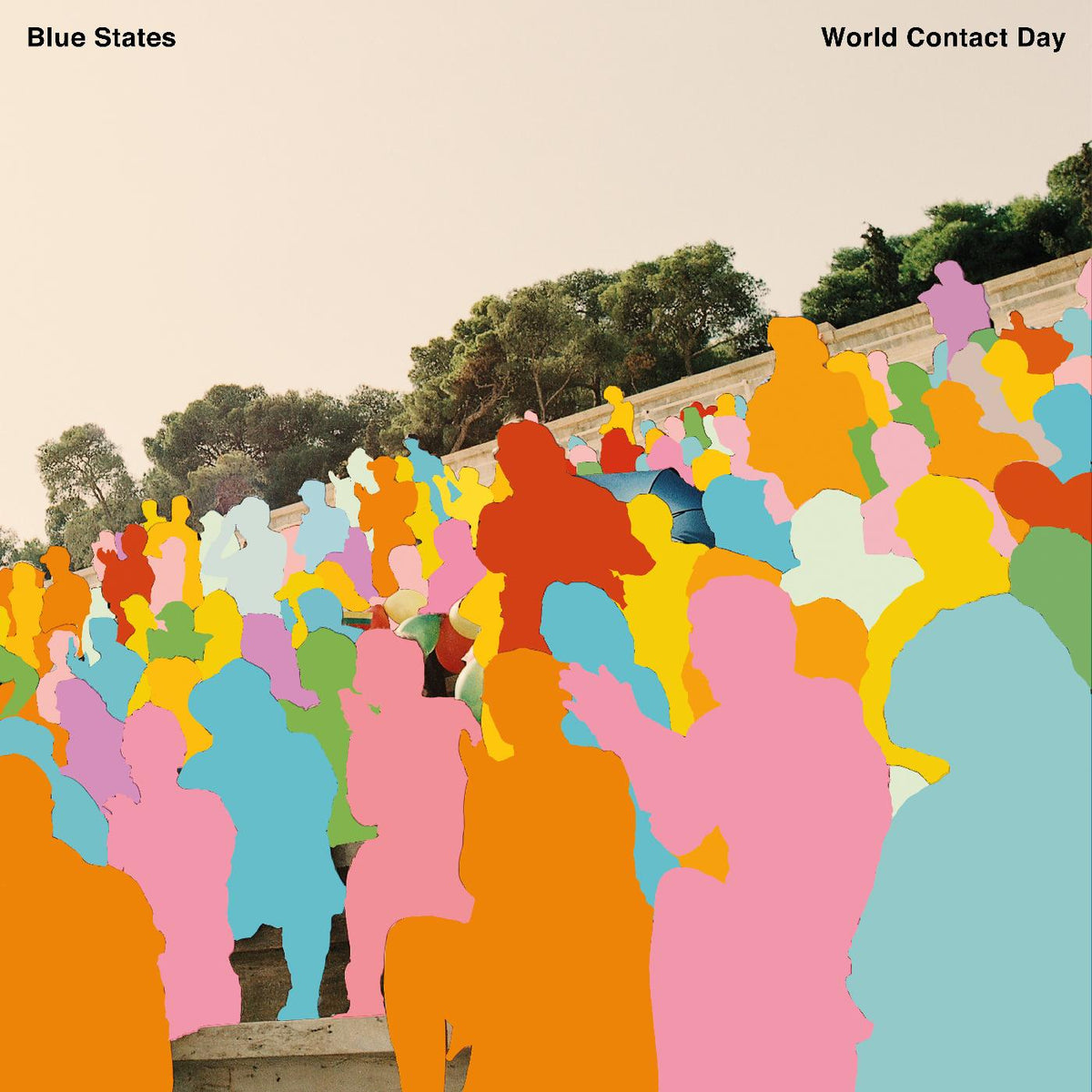 Blue States - World Contact Day (CREAM VINYL) - Vinyl