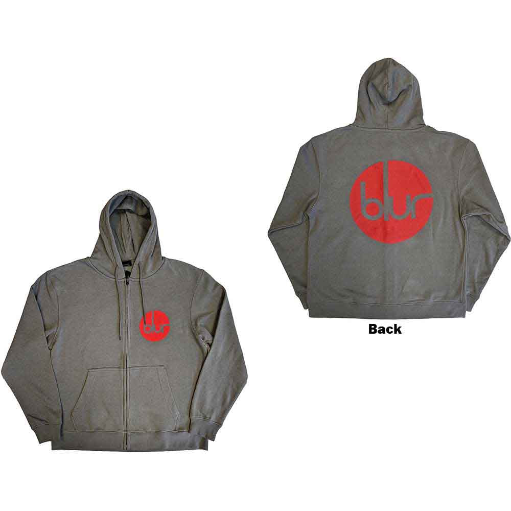 Blur - Circle Logo - Sweatshirt Grey