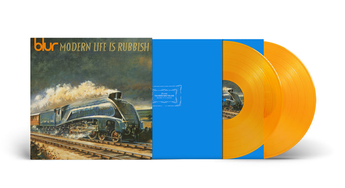 Blur - Modern Life Is Rubbish (30th Anniversary Edition) [National Album Day Limited Orange Vinyl] - Vinyl