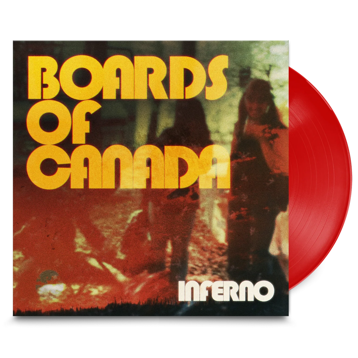 Boards of Canada - Inferno (Limited Edition, Indie Exclusive, Triple Gatefold Outer Sleeve, Deluxe Edition, Transparent Red Colored Vinyl) (2 Lp's) - Vinyl