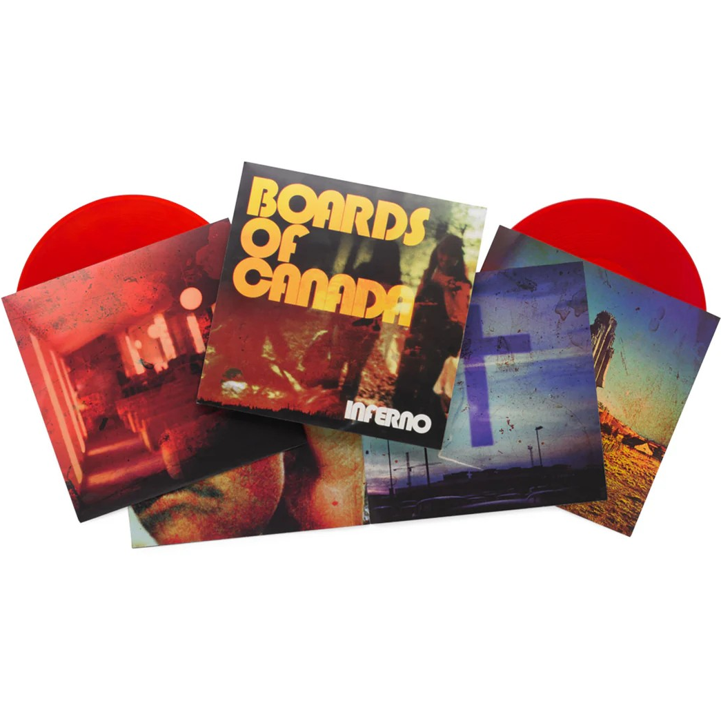 Boards of Canada - Inferno (Limited Edition, Indie Exclusive, Triple Gatefold Outer Sleeve, Deluxe Edition, Transparent Red Colored Vinyl) (2 Lp's) - Vinyl