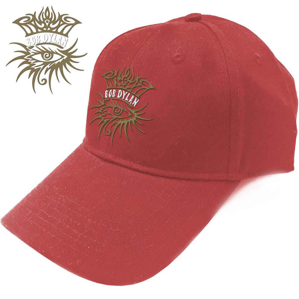 Bob Dylan - Eye Icon - Hat Red