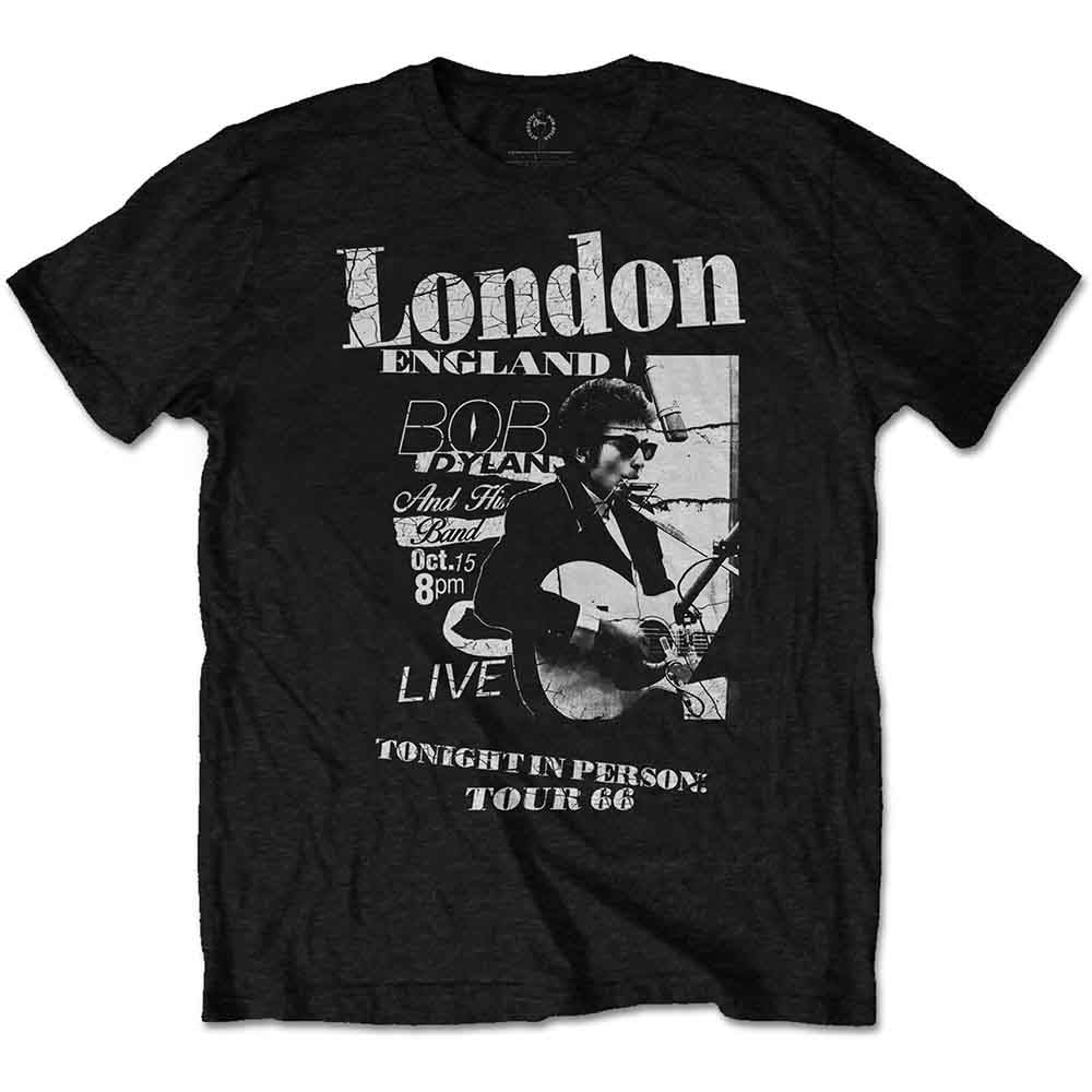 Bob Dylan - Scraps - T-Shirt Black