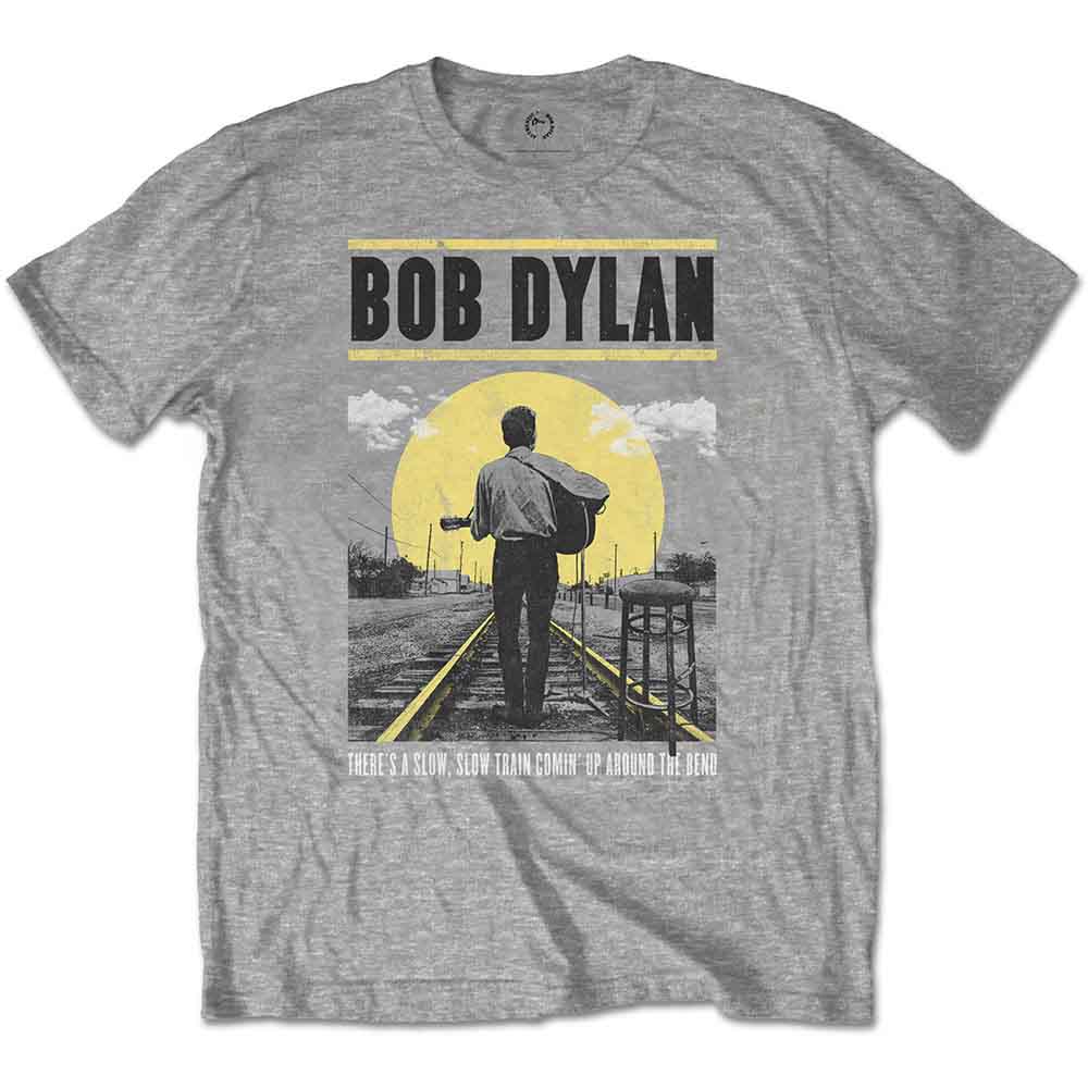 Bob Dylan - Slow Train - T-Shirt Grey