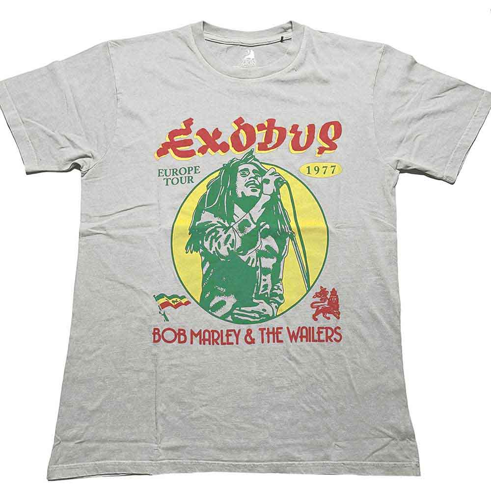 Bob Marley - 1977 Tour - T-Shirt Grey