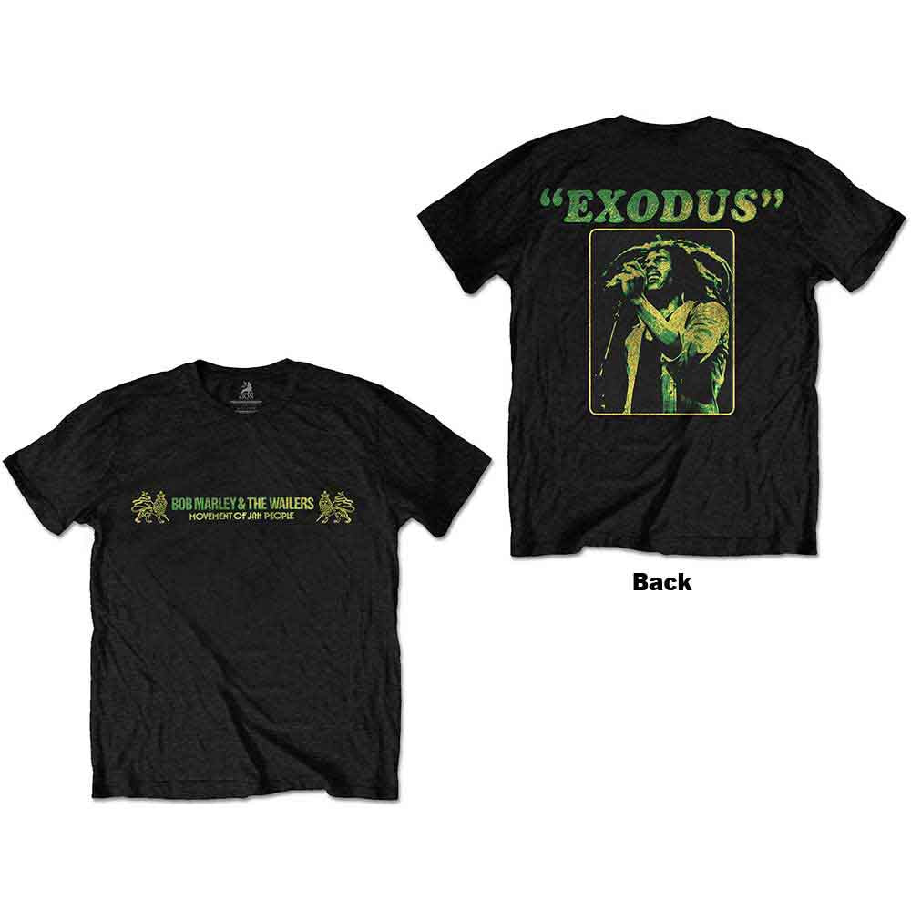 Bob Marley - Exodus - T-Shirt Black