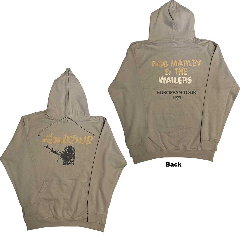 Bob Marley - Exodus Mic Photo Wailers Tour 77 - Sweatshirt Neutral