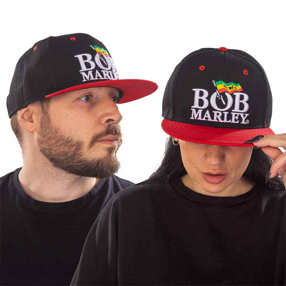 Bob Marley - Logo - Hat Black